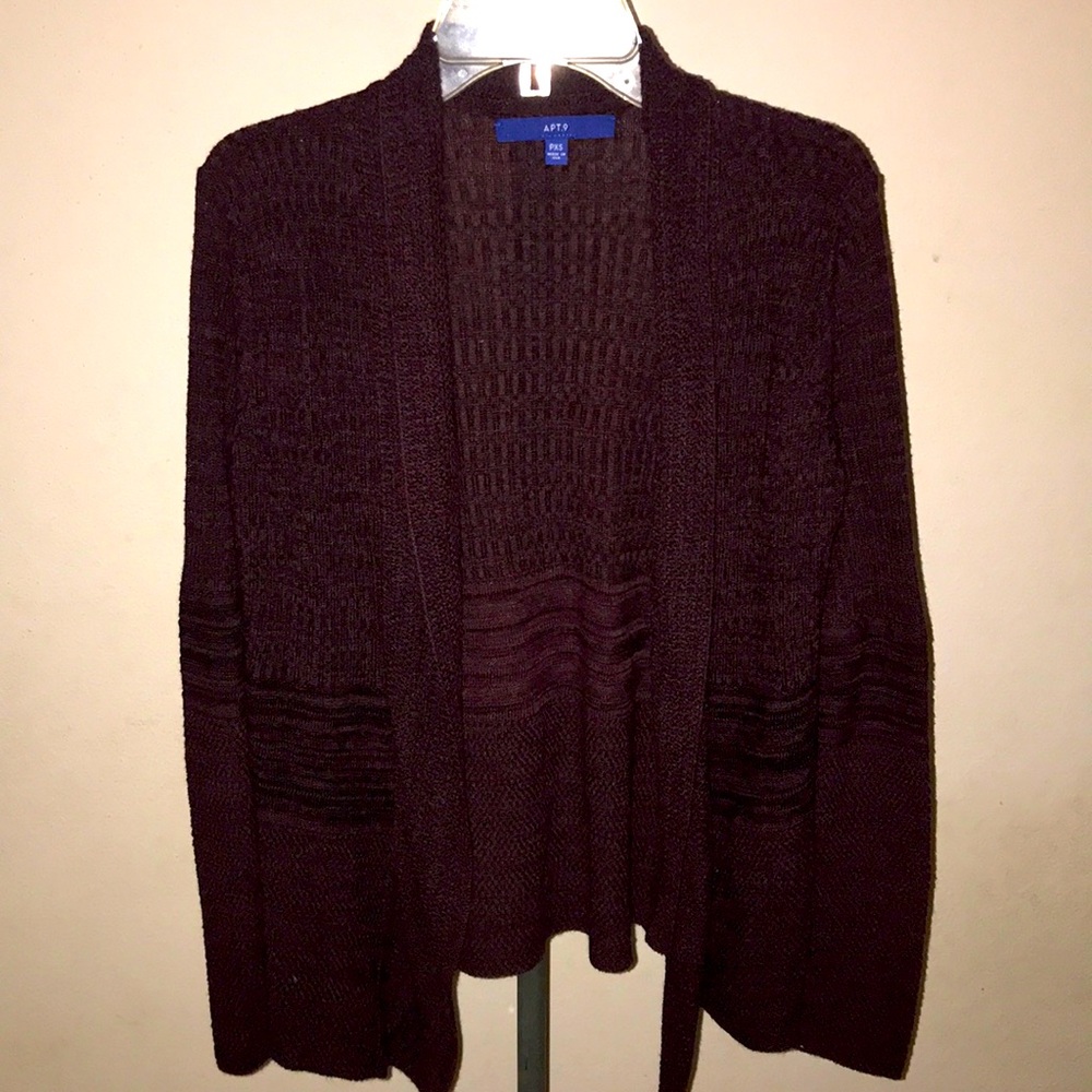 Apt 9 Plum Cardigan